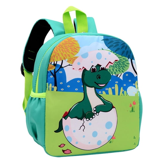 Kindergarten Multi Pockets Boy Girl Travel Zipper Closure Ergonomic Kid Backpack