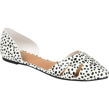 

Women s Journee Collection Brandee Flat Animal Faux Leather 7.5 M