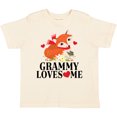 thumbnail image 3 of Inktastic Grammy Loves Me Woodland Fox Girls Toddler T-Shirt, 3 of 5