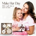 thumbnail image 3 of Caja de regalo de spa LaurGifts con aroma a café para mujer con vela, 3 of 9