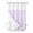 Purple, variant on No Hook Shower Curtain with Snap-in Liner, Purple White Stripe Waterproof Fabric Bathroom Curtains, Modern Minimalist Geometric Striped Bath Curtains & Mesh Top Window Stand Up Stall 36"x72"