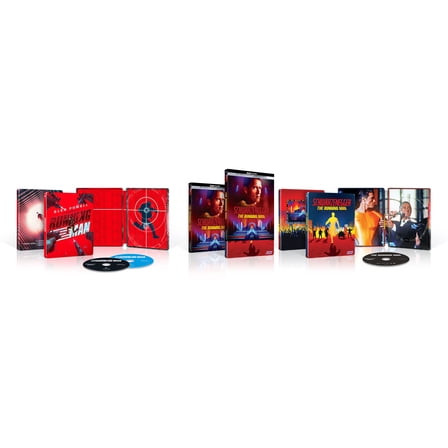 The Running Man 2-Movie Collection (Walmart Exclusive) (Steelbook) (4K Ultra HD) Paramount, Action