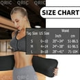 thumbnail image 2 of QRIC Sauna Sweat Waist Trimmer Body Shaper Premium Waist Trainer Workout Shapewear Wraping Belt, 2 of 6