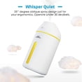 thumbnail image 5 of BEMS-1 Uds humidificador de aire 320ml Mini humidificador ultrasónico blanco, 5 of 5