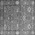thumbnail image 1 of Ahgly Company Indoor Square Oriental Gray Industrial Area Rugs, 4' Square, 1 of 4