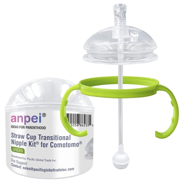 Kit de tetinas de transición para biberones Comotomo de 150 ml y 250 ml