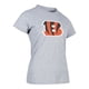 thumbnail image 3 of NFL Playera Aficionado Básica Cincinnati Bengals Gris para Mujer, Talla Mediana, 3 of 5
