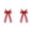 Wine*2, variant on Clearance Under $1 Tulle Bow Ornaments, Large Hanging Decor for Christmas Tree