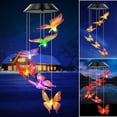thumbnail image 7 of Sunflower Solar Wind Chimes Color Changing Lights Outdoor, Best Gifts for Mom Grandma Women Wife Aunt Sister, Unique Mobile Wind Chime, Mothers Day Yard Decor, 7 of 7