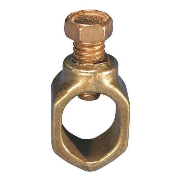Erico CP58 Grounding Clamp, 1/2"-5/8", Bronze