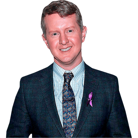 Ken Jennings (Suit) Half Body Buddy Cutout