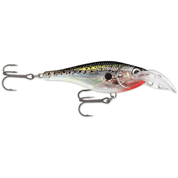 Rapala Scatter Rap Glass Shad 07 Crankbait Glass Black