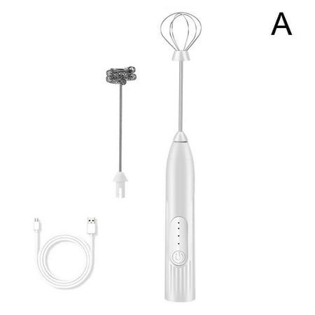

Milk Coffee Frother USB Electric Whisk Egg Beater Handheld Drink Frappe Mixer