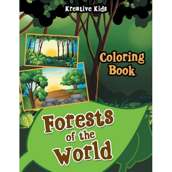 Forests of the World Coloring Book (Paperback)