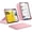Pink, variant on ESR Flip Series Case Compatible with iPad 11th Gen (A16, 2025) & 10th Gen (2022), Multi-Angle Vertical Stand, Ultra-Stable with Pencil Holder, Blue