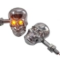 thumbnail image 4 of Luces intermitentes LED de calavera universales para motocicletas., 4 of 5