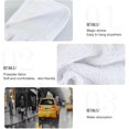 thumbnail image 5 of Streets of Paris Hand Towels Set of 2 Soft Absorbent Kitchen Hanging Towels Dish Cloths Bathroom Hand Towels with Loop & Hook for Kitchen Bathroom Wash cloth, 5 of 7