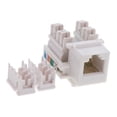 thumbnail image 2 of Cmple - RJ12 Keystone Jack (6-Conductor, White), 2 of 3