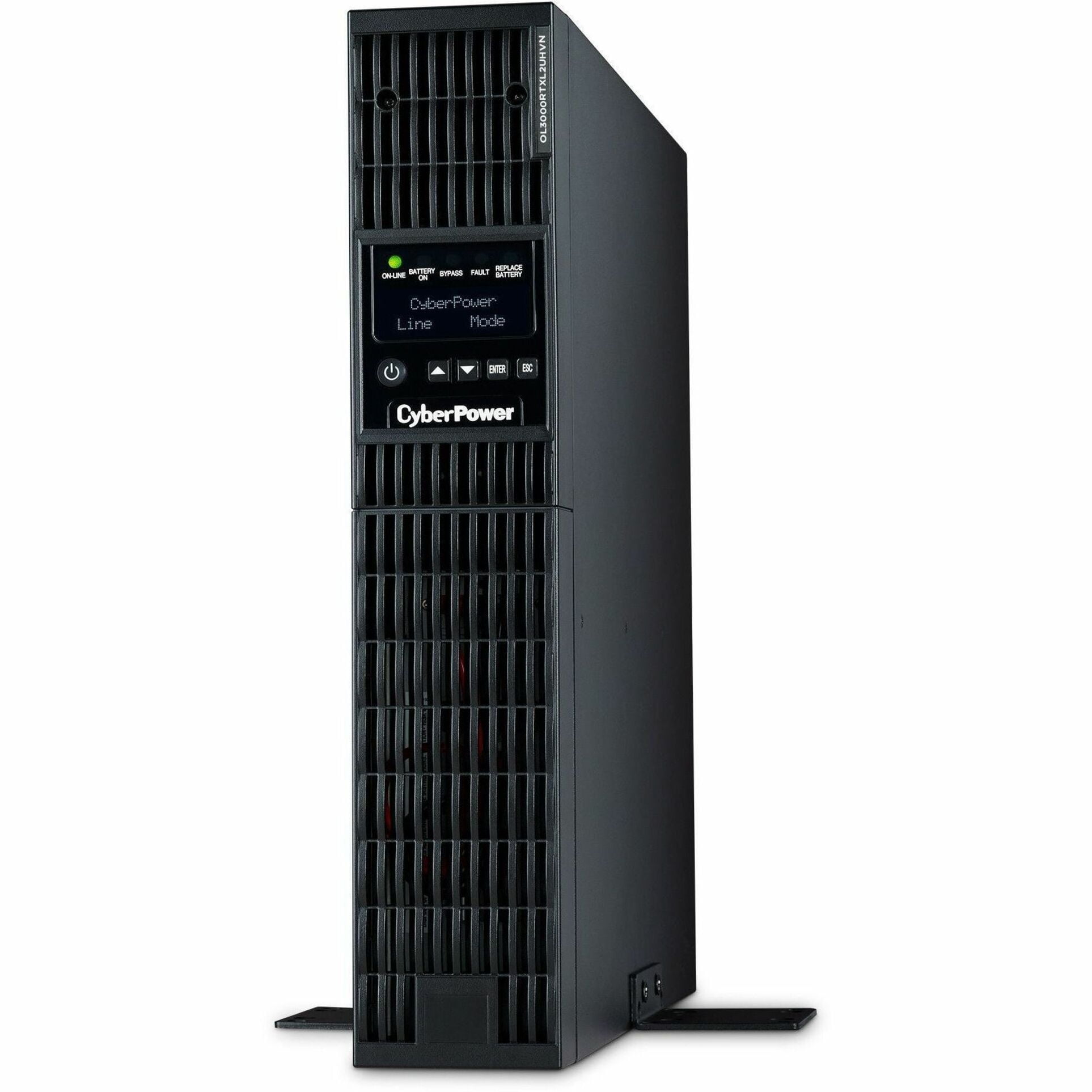 CyberPower Smart App Online OL3000RTXL2UHVN 3000VA/2700W 2U 3 Outlet UPS