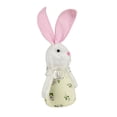 thumbnail image 3 of Northlight 11" Yellow Spring Floral Easter Bunny Figure, 3 of 5