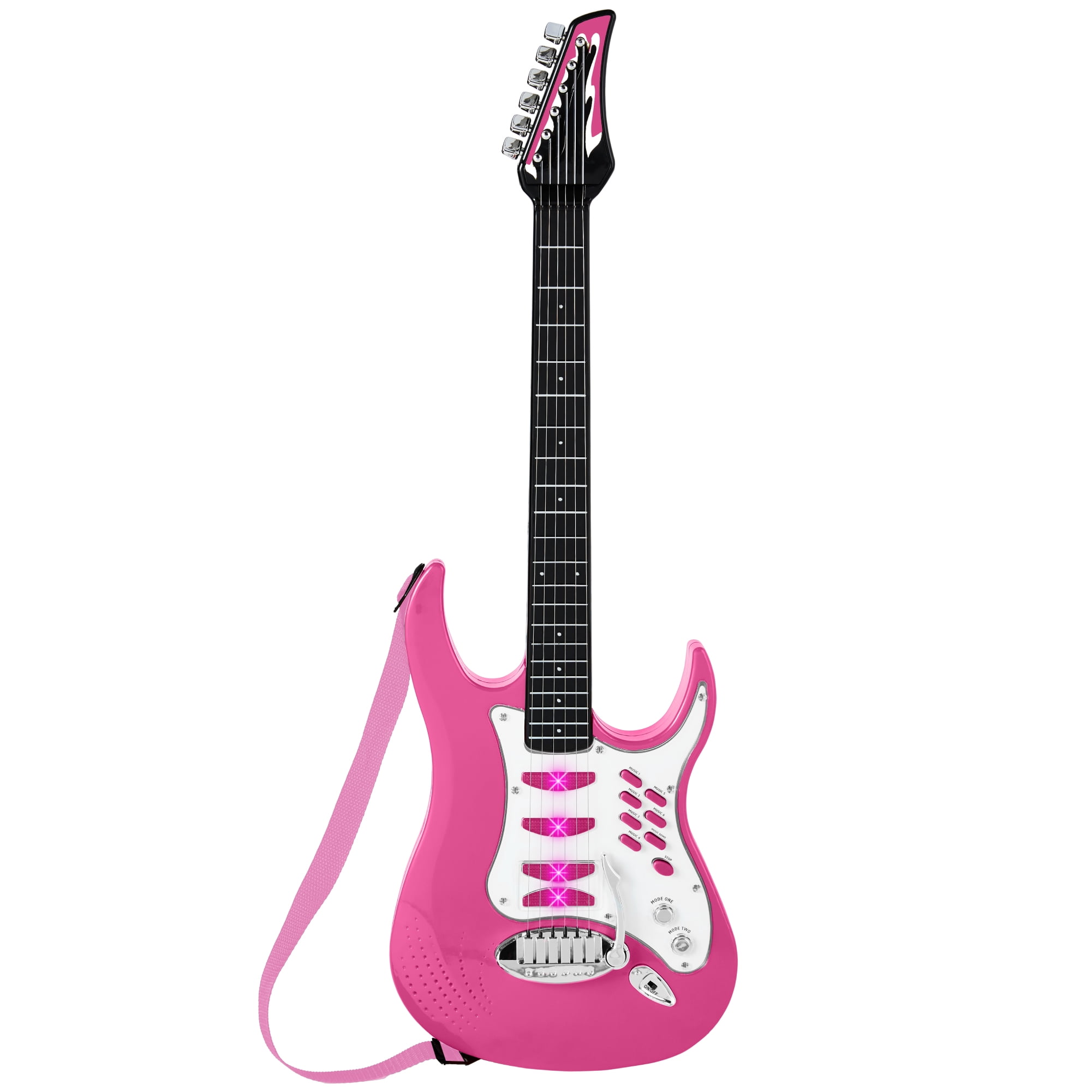 Best Choice Products, Toy Guitar with Microphone and Amp, Black