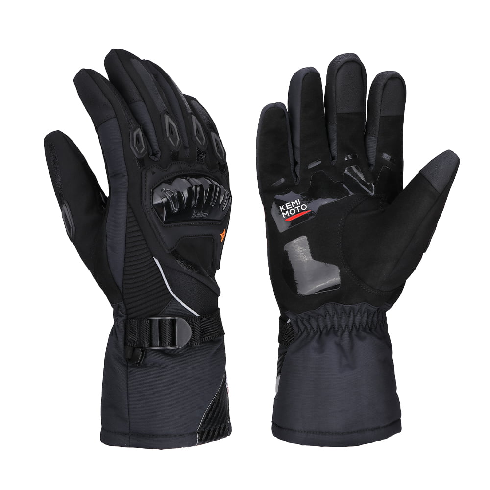 Rainproof Riding Gloves with Touchscreen Winter Motorcycle Gloves Motorcycle