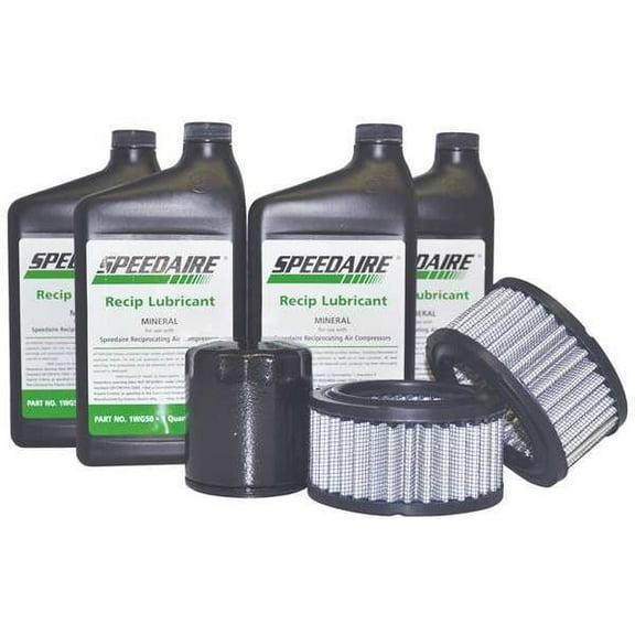 Speedaire Air Compressor Maintenance Kit,7 pieces 1WF50