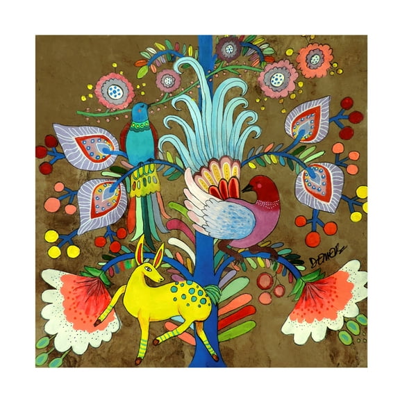 Sylvie Demers 'Amate Uno' Canvas Art