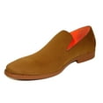 thumbnail image 4 of Men Tayno Dressy Casual Soft Suede Comfortable Slip on Loafer #ALPHA S Camel, 4 of 8