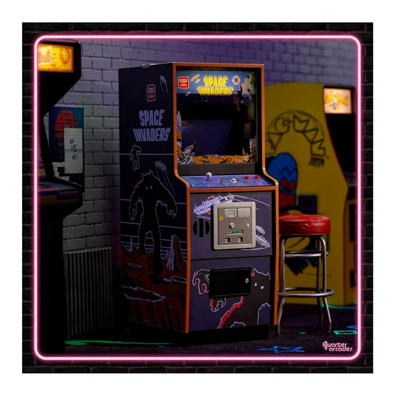 アート・デザイン・音楽 The Collector's Cabinet and Miniature Numskull Quarter Arcades Quarter-Sized Space Invaders
