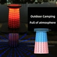 Outdoor Portable Folding Stool Which Will Light Up And Illuminate Your