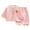 Light Pink, variant on Girl Outfits Children's Pajama Tops Pants Spring And Autumn Two Piece Set Boys And Girls Cloud Summer Cardigan Cartoon Home Suit Set Clothes 2025 Cute Suit 12-18 Months