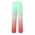 thumbnail image 4 of BRGZLK Boys Pants Gradient Color Loose Sweatpants Open Bottom Casual Elastic Waist Sport Joggers Pants with Side Pockets Green 4-5 Years, 4 of 5