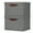 Gray, variant on Bidtakay fabric storage closet shelf gray bins 2 pcs