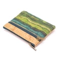 thumbnail image 4 of Cork mini wallet Green pouch handmade, coin purse vegan wallet Eco Friendly Sustainable gift Lightweight Durable Waterproof, 4 of 6