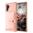 thumbnail image 2 of Feishell for Samsung Galaxy Note 10 Plus Wallet Case, with ID&Credit Card Holder Slots Pockets Wallet Back Cover Stand Flip Folio Leather Magnetic Absorption Cover, Rosegold, 2 of 8