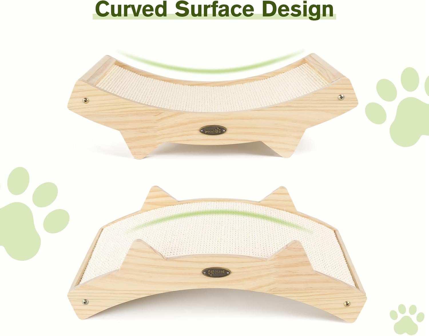 Pecute - Perchoir Pour Chat Avec étagère Murale 2 En 1 - En Bois Massif, 18 Kg Max - Ventouses Puissantes Ou Fixation Murale