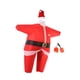 thumbnail image 2 of Disfraz inflable de Papá Noel para cosplay, adornos navideños reutilizables, disfraz de fantasía adulto, 2 of 8