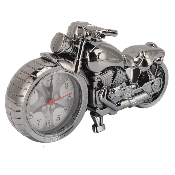 Reloj despertador de motocicleta, reloj despertador de motocicleta ingenioso reloj despertador de motocicleta modelo de motocicleta reloj despertador elegante y estético Jadeshay A