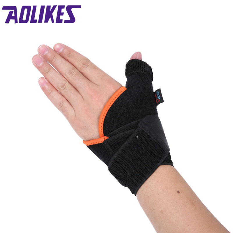 Wrist Support Thumb Cover Wrap Belt Hand Strap Protector Sportswear 1pc