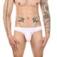 thumbnail image 2 of Ropa interior de malla transpirable con abertura alta para hombre, ropa interior cómoda a rayas de talla grande, 2 of 6