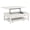 Distressed White, variant on Coaster Payne 48" Coastal Wood Mobile Lift Top Coffee Table in Distressed Brown