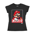 thumbnail image 1 of Playera Nintendo Fan Army Talla 8 Manga corta con estampado Mario Bros Negra, 1 of 4