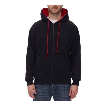 King Fashion Chandail en Molleton à Fermeture Éclair Complète KF9047
