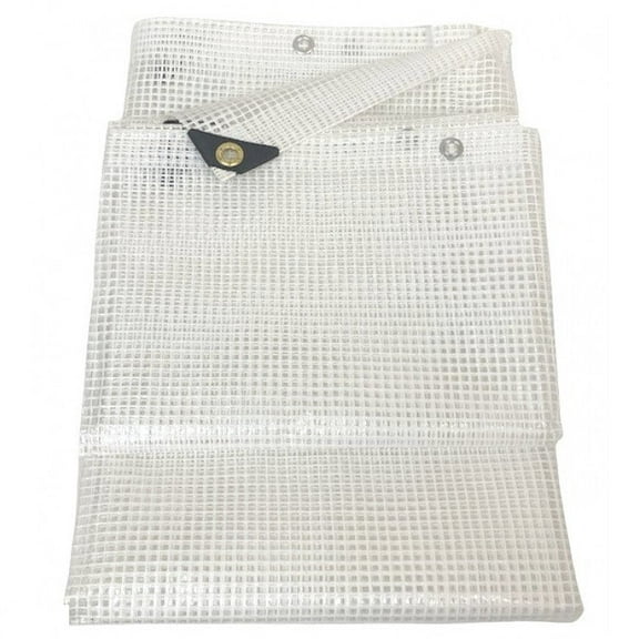 6x8 Foot Heavy Duty Clear Tarp 70% UV Protection Renovation Waterproof