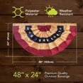 thumbnail image 4 of Briarwood Lane Tea Stained Patriotic Bunting 48" X 24, 4 of 9