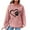Pink, variant on Jsaierl Women's Hoodies Plus Size Heart Paw Print Hoodies Sweatshirts Athletic Pullover Y2k Long Sleeve Top Hoodie Fall Fashion 2024
