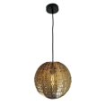 thumbnail image 1 of EQLight EQ21-P-GD06 Mactzil 1-Light Satin Brass Globe Pendant, 1 of 1