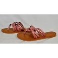 thumbnail image 3 of Universal Thread Women's Maritza Multi Strap Toe Slide Sandal -9W - Pink, 3 of 7