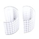thumbnail image 2 of Cintas circulares de gancho y bucle de larga duración, fuertes y autoadhesivas, cintas adhesivas de puntos circulares pequeños, color blanco, 2 of 5